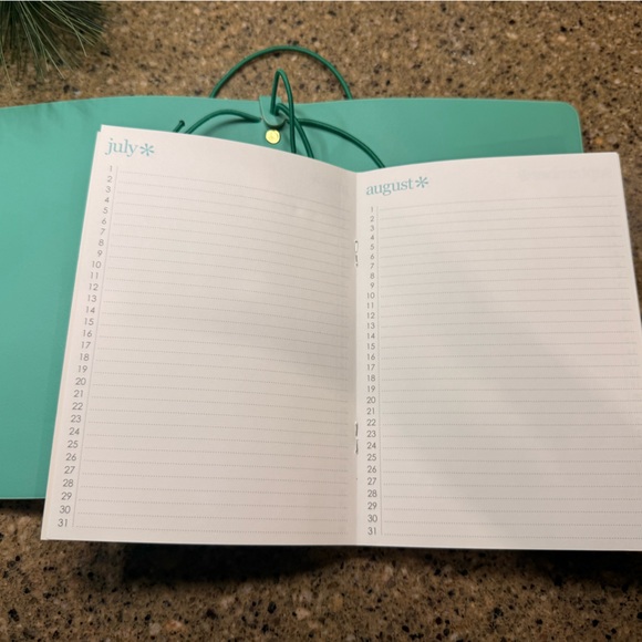👜✨ Teal On The Go Folio Planning System – NWOT ✨👜 - Picture 5 of 8